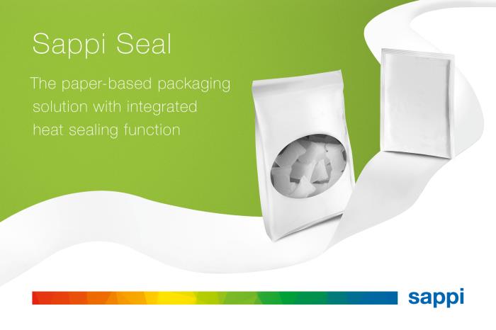 Paper-based packaging solution with integrated sealing functionality